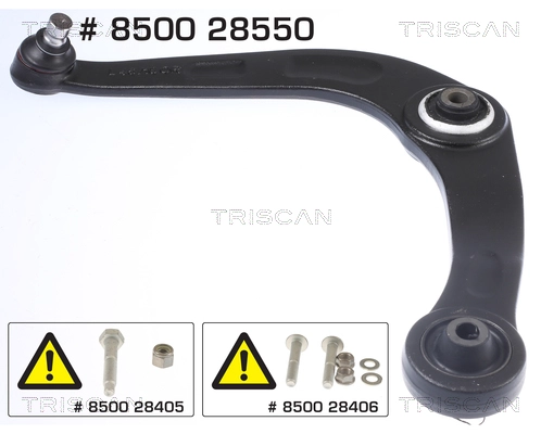 Рычаг подвески передн. Лев *TRISCAN* PEUGEOT 206 |--->850028550 / Si-53176