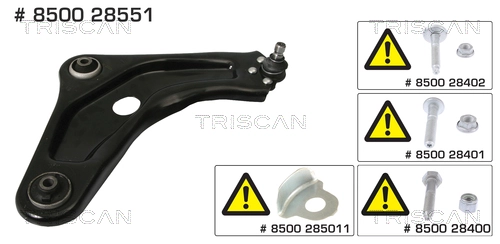 Поперечный рычаг передн. Прав *TRISCAN* CITROEN |--->850028551 / Si-53275
