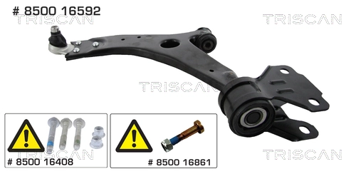 Поперечный рычаг передн. Лев *TRISCAN* FORD FOCUS |--->850016592 / Si-3676