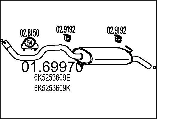 6K5 253 609 P