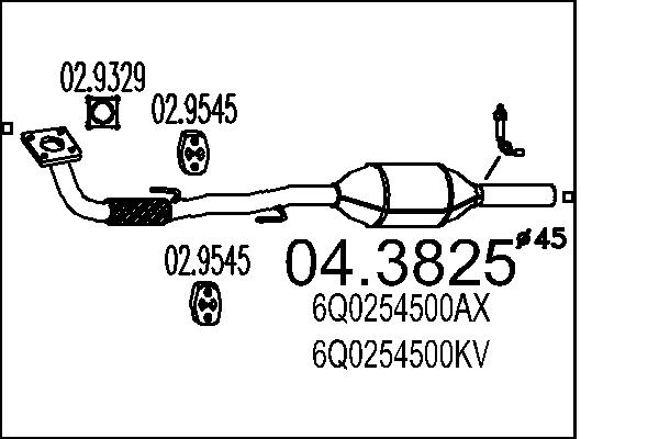 6Q0254500AX