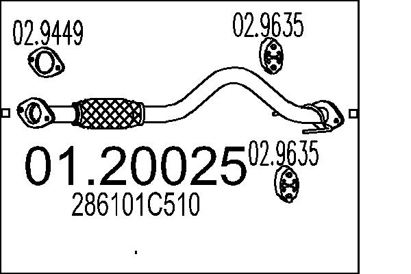 2861 01C 510