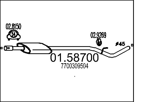 77 00 309 504