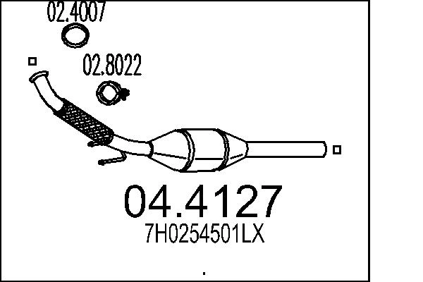 7H0254501LX