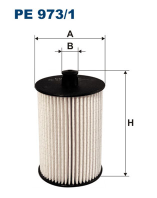 Фильтр Топливный FILTRON VW LT 28-46 2.8TDi  01-06 \\\ filtron - PE973/1
