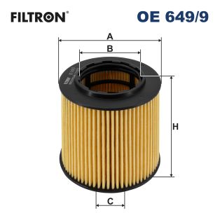 Фильтр Масло FILTRON BMW 3/5/7/X5  2.5-3.0  03- |---> Filtron - OE649/9