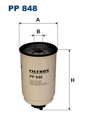 Фильтр Топливный FILTRON \\\ filtron - PP848