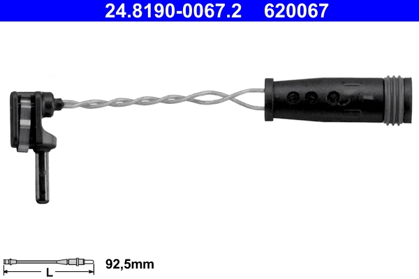 Датчик износа тормозных колодок *ATE* MERCEDES-BENZ 09 |--->24.8190-0067.2 / TRW-> GIC242