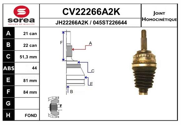 CV22266A2K