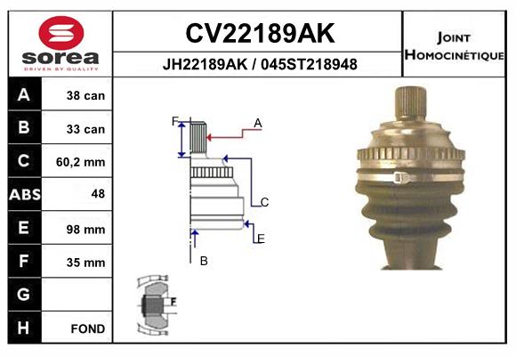 CV22189AK