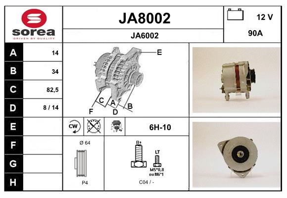 JA8002