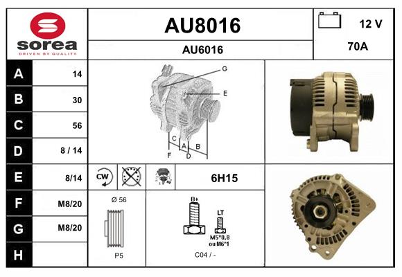AU8016