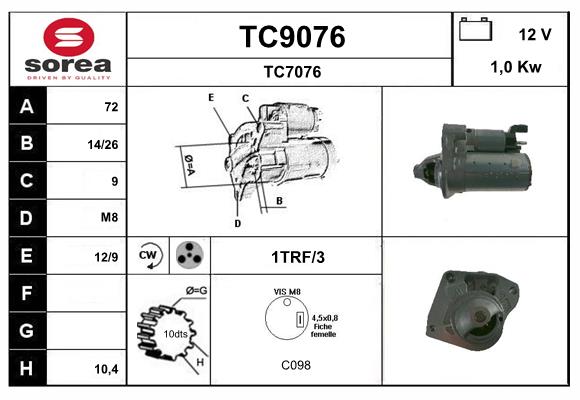 TC9076