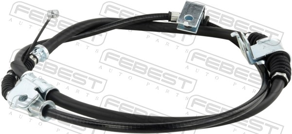 Тросик, cтояночный тормоз *FEBEST* HYUNDAI H-1 L |--->12100-H1LH / 12100H1LH / Cf-17.2573