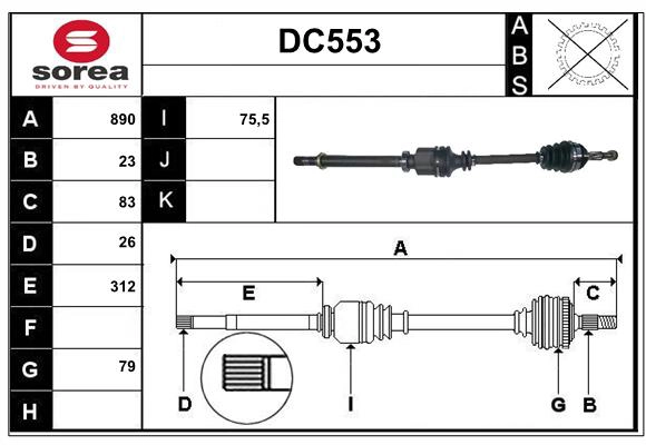 DC553