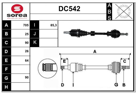 DC542