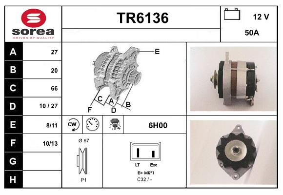 TR6136