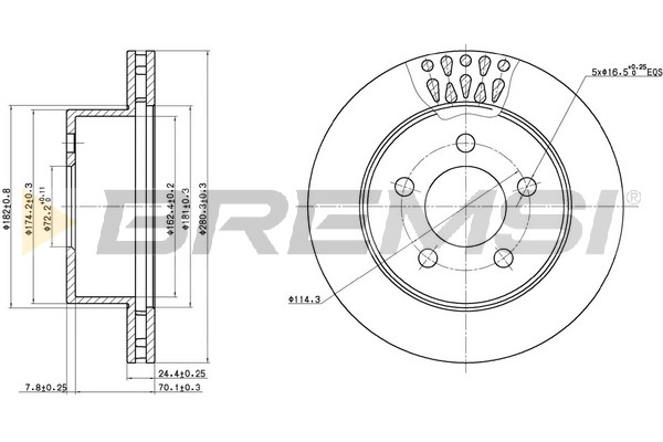 CD7525V