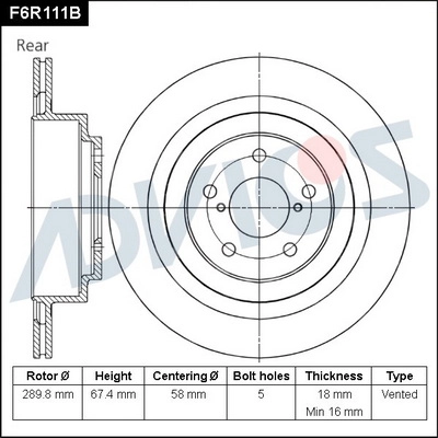 F6R111B