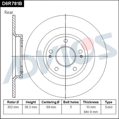 D6R781B