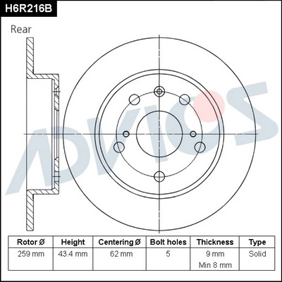 H6R216B