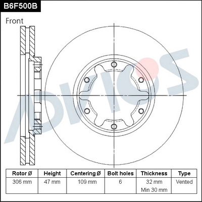 B6F500B