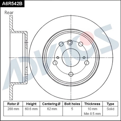 A6R542B