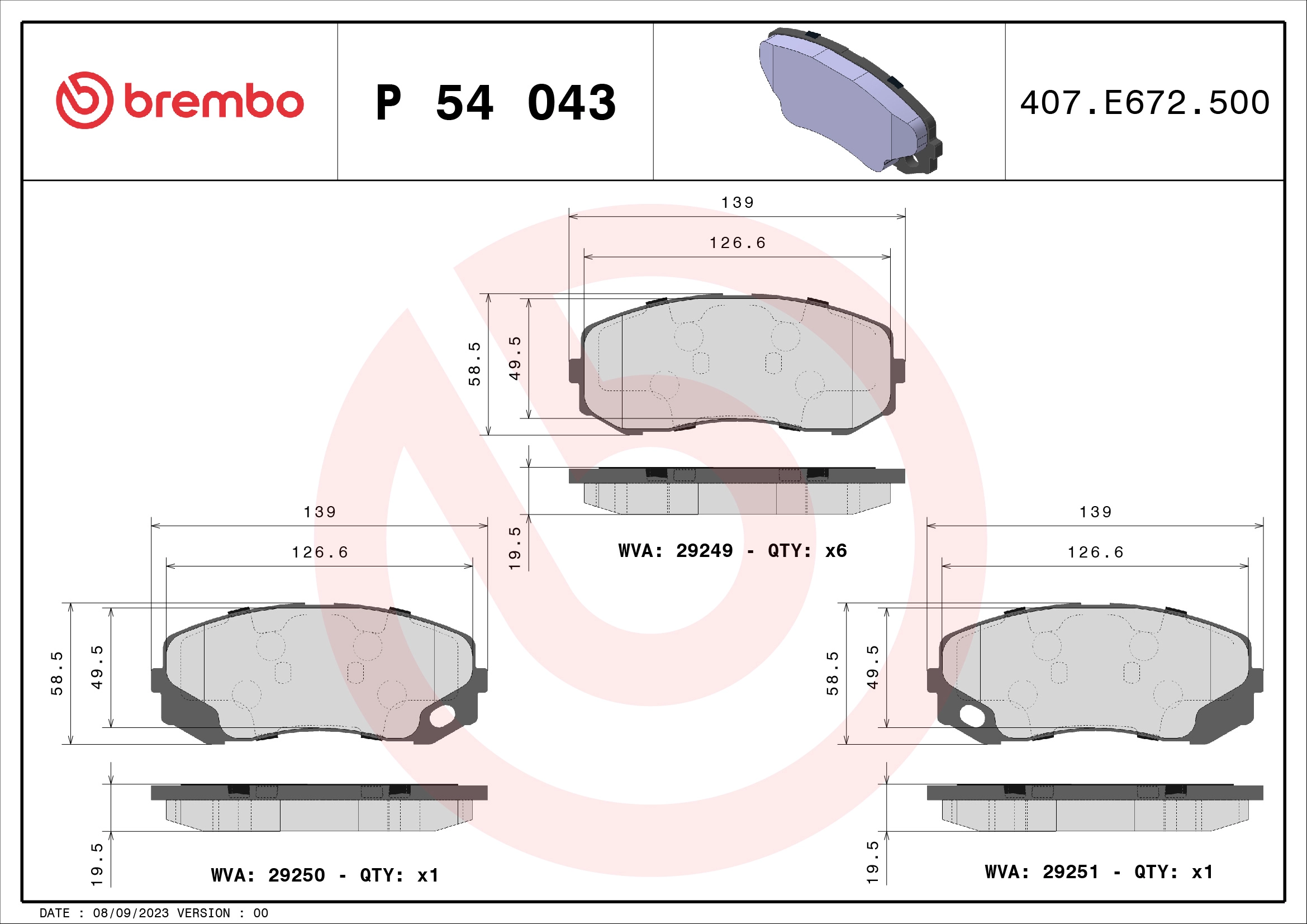 P 54 043