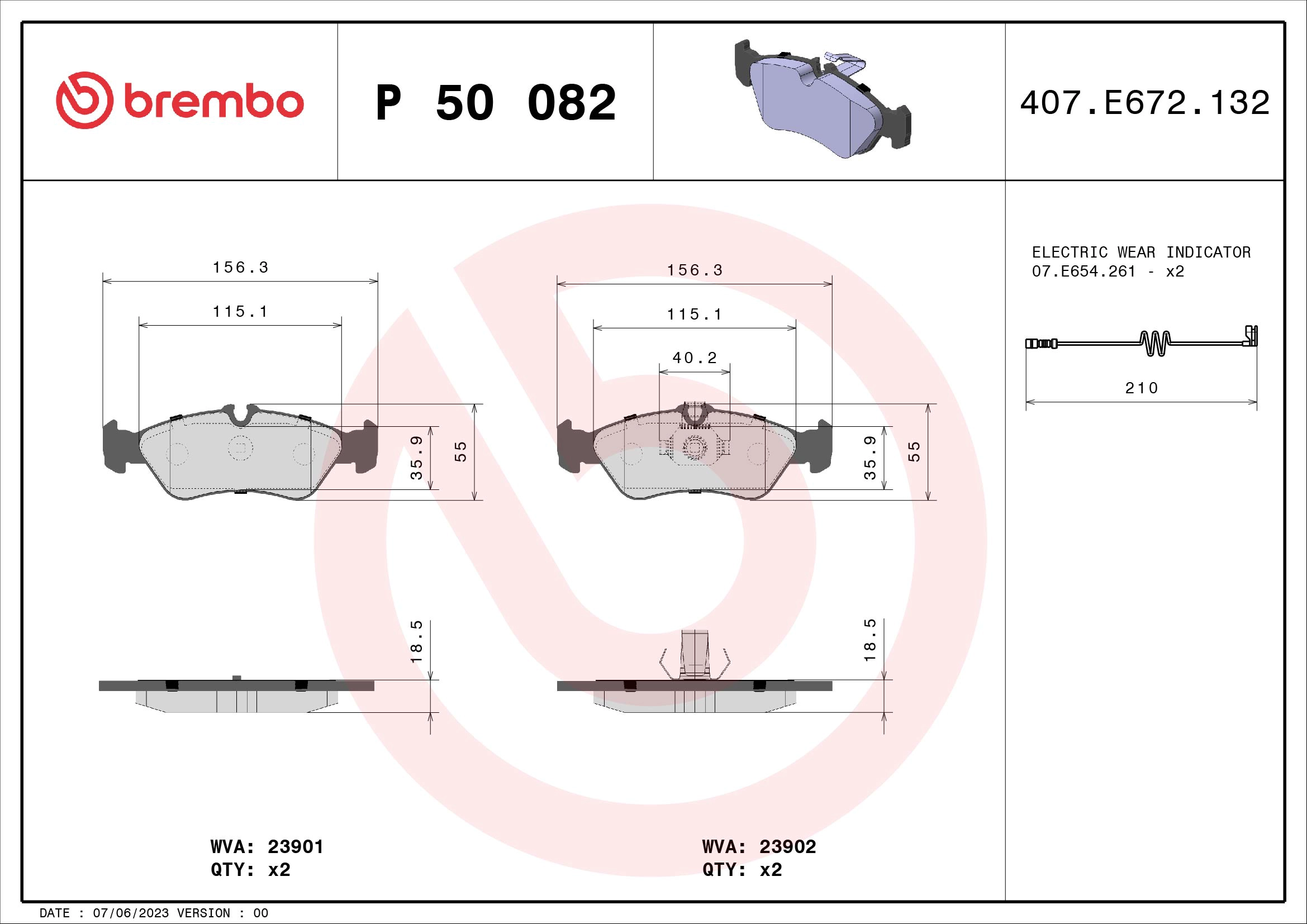 P 50 082