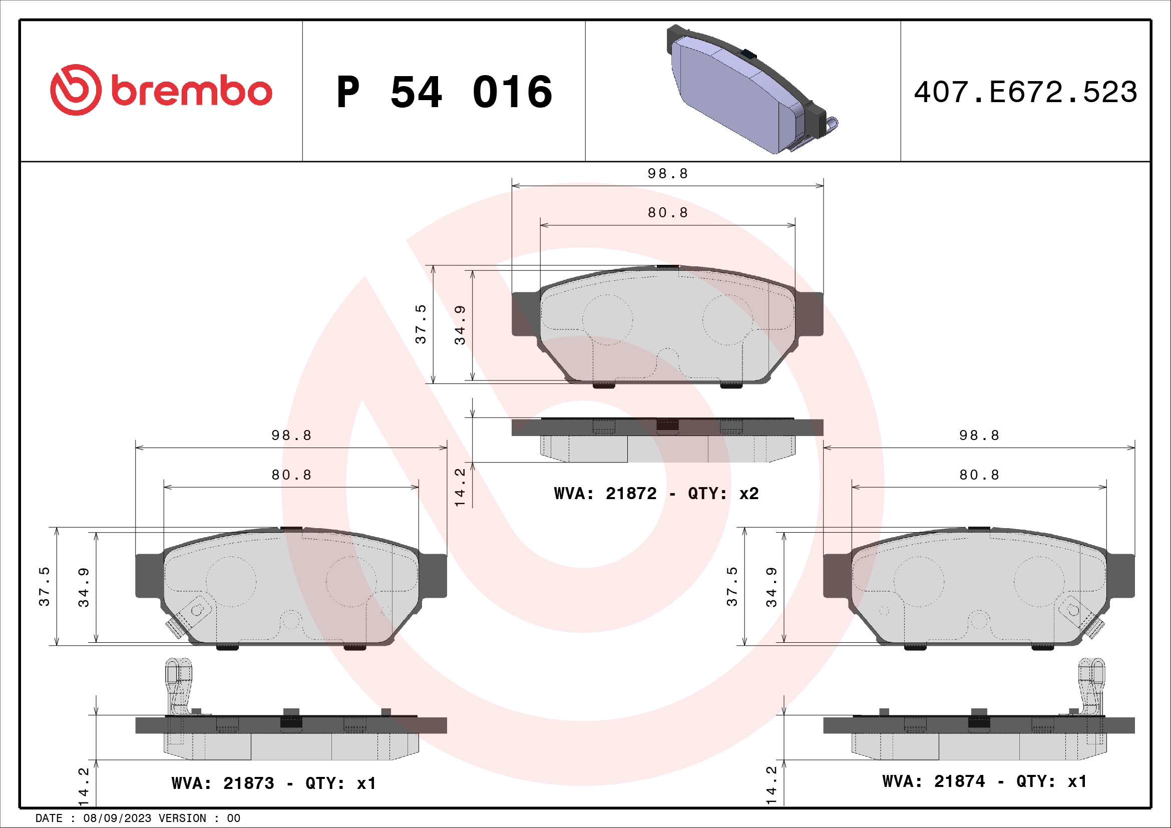 P 54 016