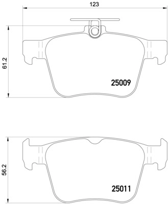 Тор Кол Диск задн. *BREMBO* AUDI, VW |--->P85124 / TRW->GDB1957