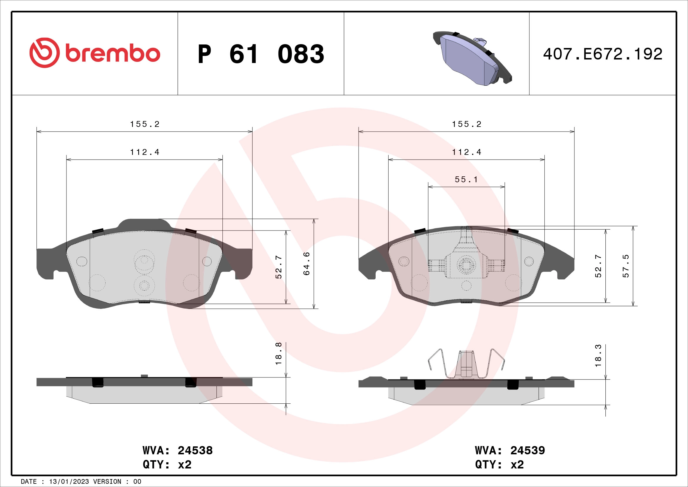 P 61 083