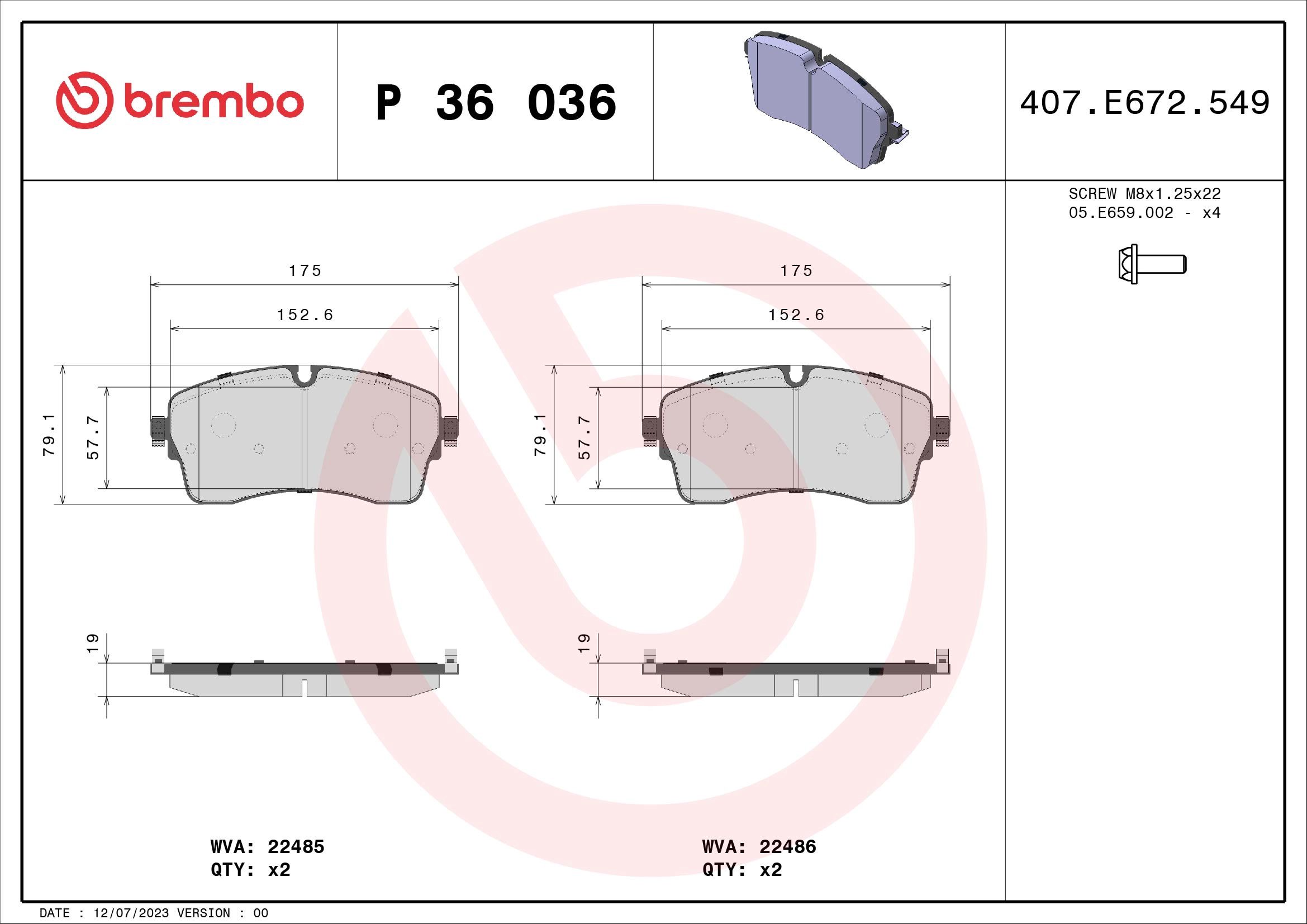 P 36 036