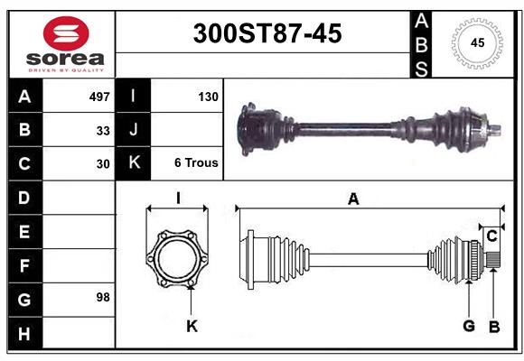 300ST87-45