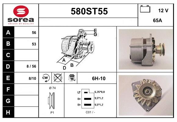 580ST55