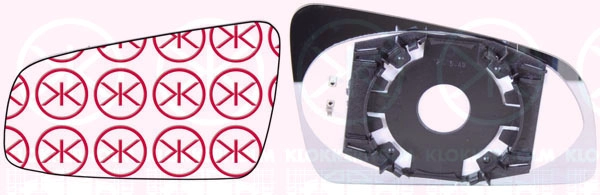 Наружное зеркало Прав  *klokk* OPEL ZAFIRA B| 50631062 / 6102-02-1212220P / 325-0083-1