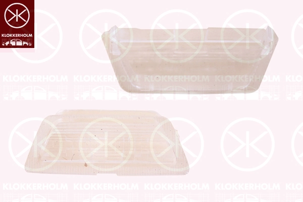 Подсветка номерного знака *KLOKKERHOLM* OPEL ASTRA G |--->50510855 / TYC 15-0519-00-2
