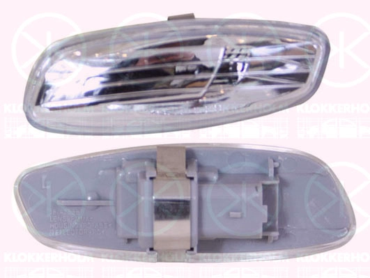 Фонарь указателя поворота KLOKKERHOLM CITROEN C3 II, C4 I, C5 II, DS3, | 55080602 / 5402-08-1115106P