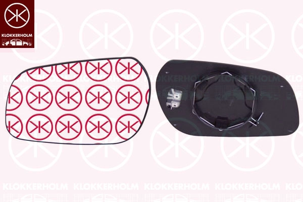 Зеркальное стекло, наружное зеркало (L) *KLOKKER* CITROEN XSARA | 05351063 / BLIC->6102-02-1271313P